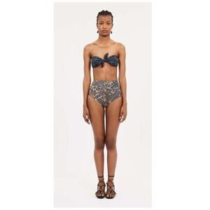 Ulla Johnson Palma Strapless Bikini Top Size Medium